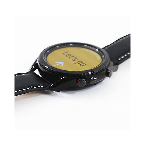 Samsung Galaxy Watch3 Smartwatch 45mm Stainless LTE Mystic Black SM-R845UZKAXAR