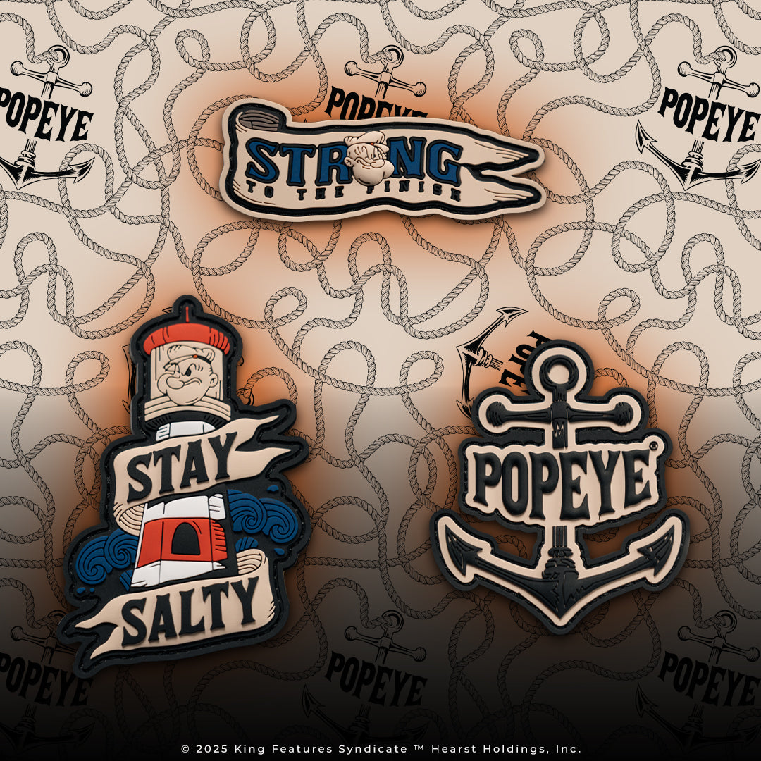 Popeye Sink or Swim Patch Bundle #2