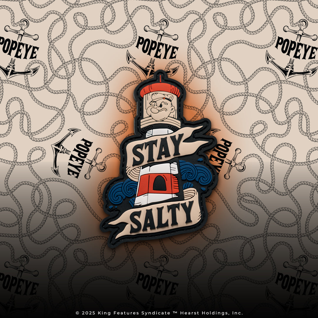 Popeye Sink or Swim Stay Salty Patch