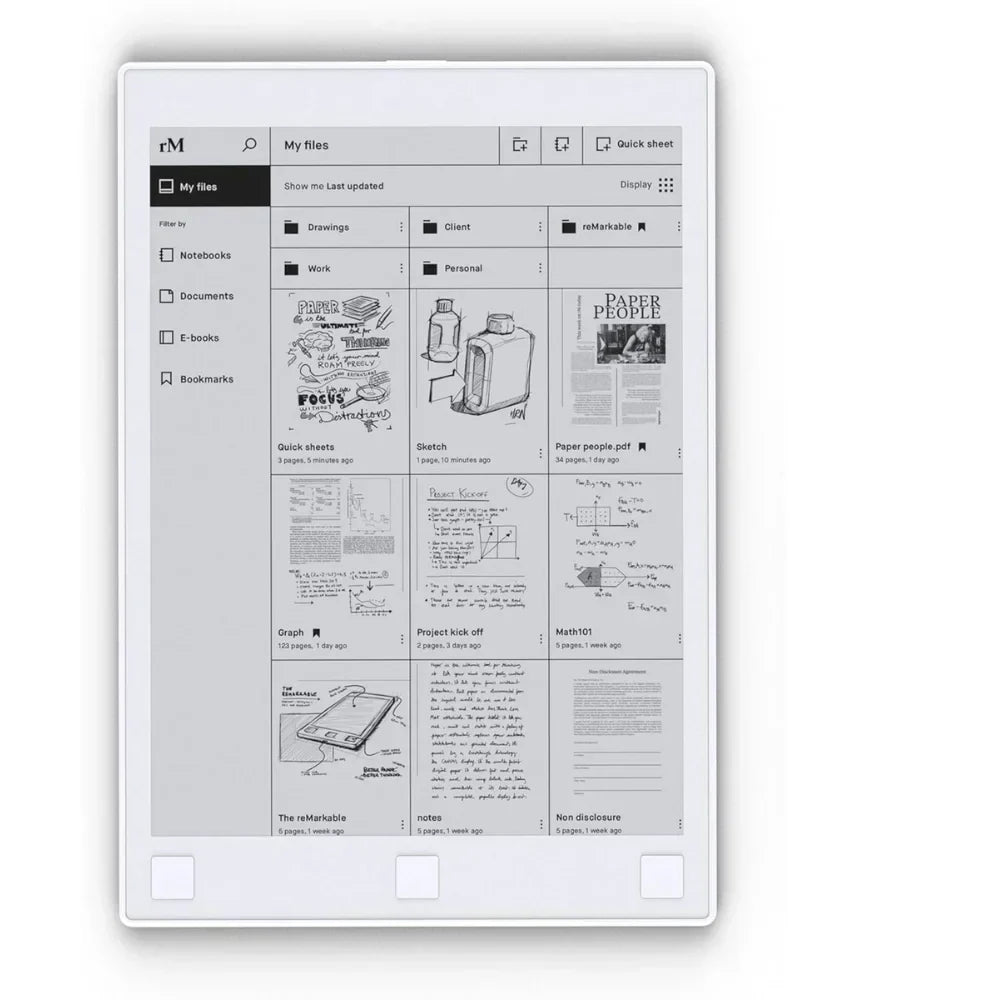 reMarkable 1 10.3 Paper Tablet - 8GB - White