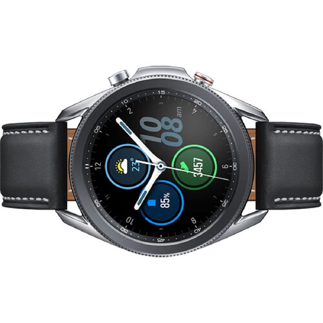 Samsung Galaxy Watch3 45mm (Bluetooth/Cellular) Smartwatch Silver SM-R845UZSAXAR