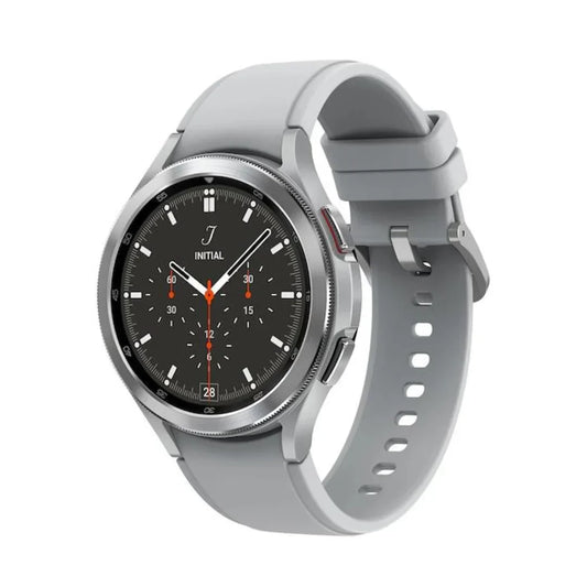 Samsung Galaxy Watch4 Classic Stainless Steel Smartwatch 46mm BT Silver - SM-R890NZSAXAA