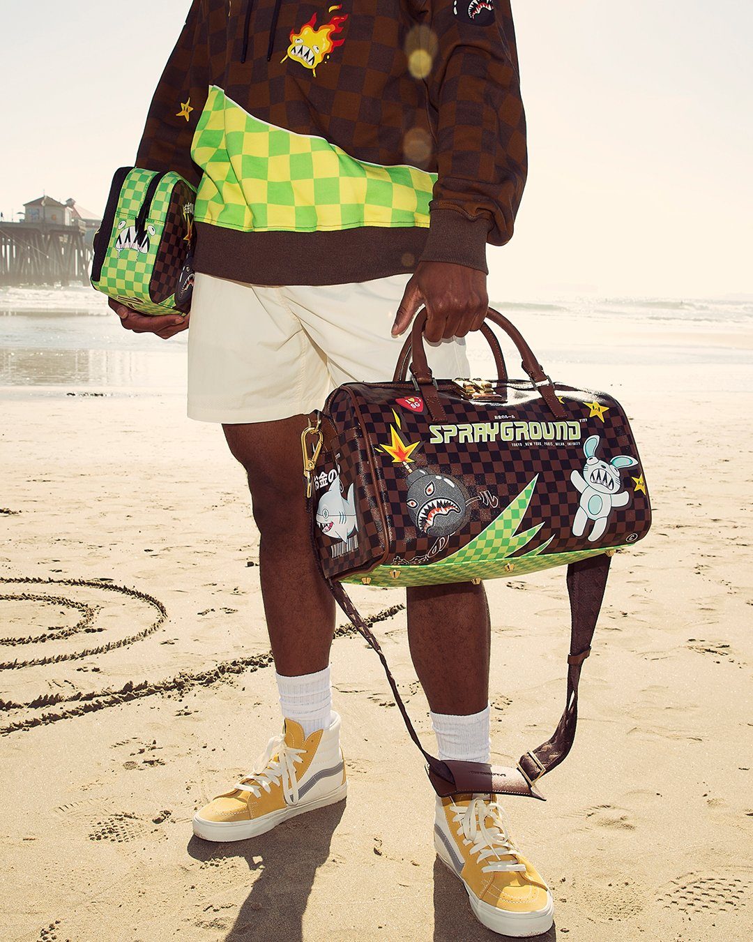 WTF SHARK TOILETRY BAG