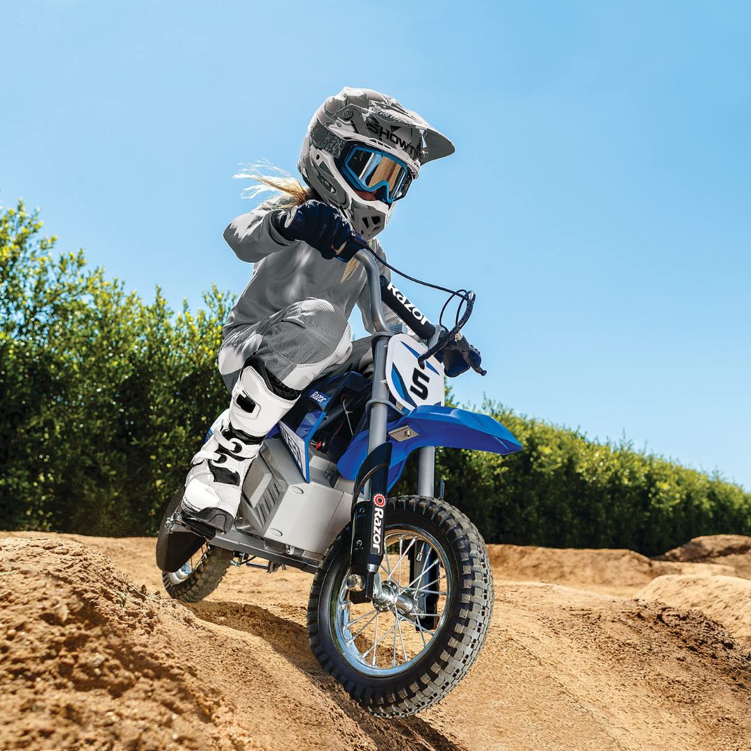 Razor - Dirt Rocket MX350 w/7 miles Max Operating Range & 14 mph Max Speed - Blue -  15128040