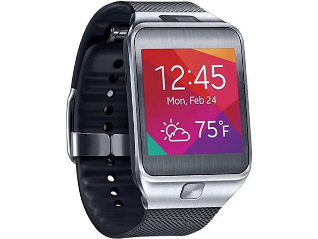 Samsung Gear 2 Smartwatch with Heart Rate Monito  Black SM-R3800VSAXAR