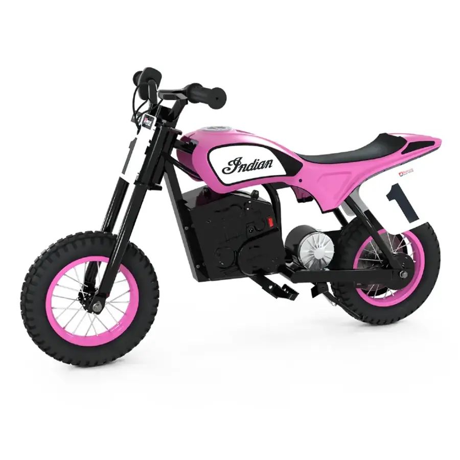 Razor - Indian eFTR Mini w/7 miles Max Operating Range & 14 mph Max Speed - Pink - 15128065