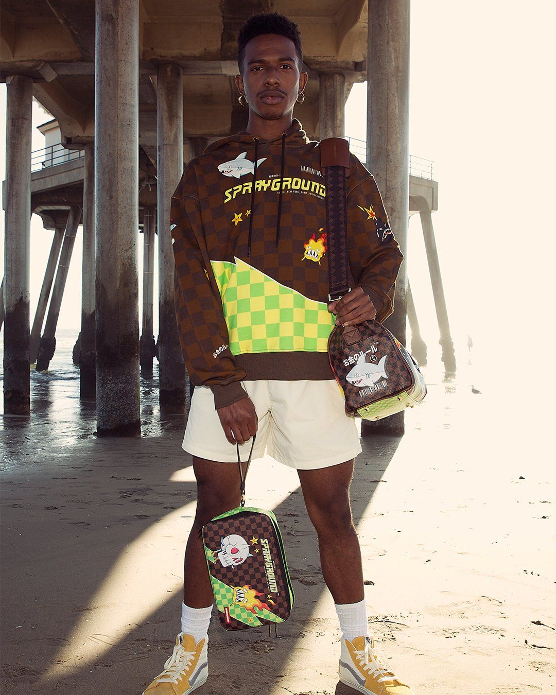 WTF SHARK TOILETRY BAG