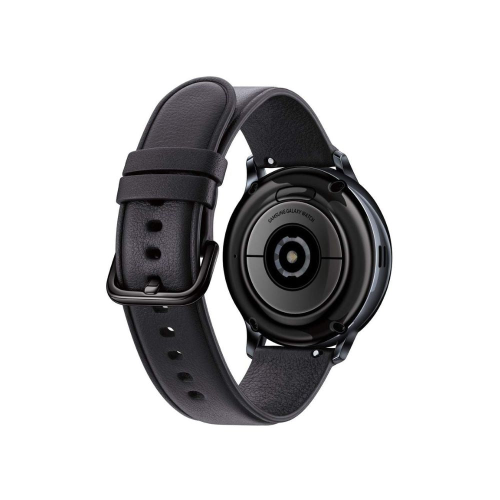 Samsung Galaxy Watch Active 2 SM-R835 40mm Stainless Steel Black Leather - LTE- SM-R835USKAXAR