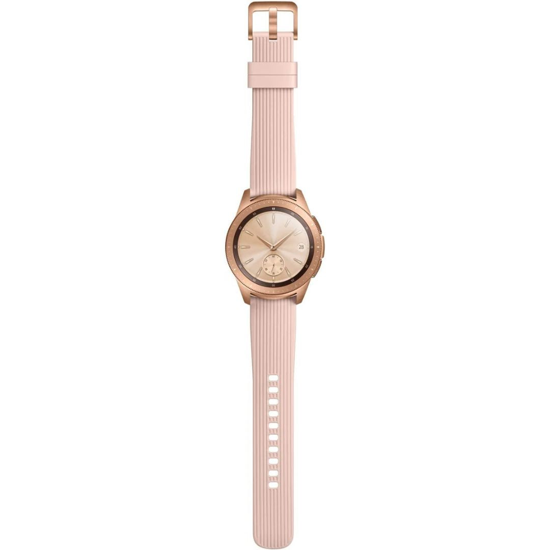 SAMSUNG Galaxy Watch (42mm), Sleep Monitor, Rose Gold (Bluetooth) - SM-R810NZDAXAR