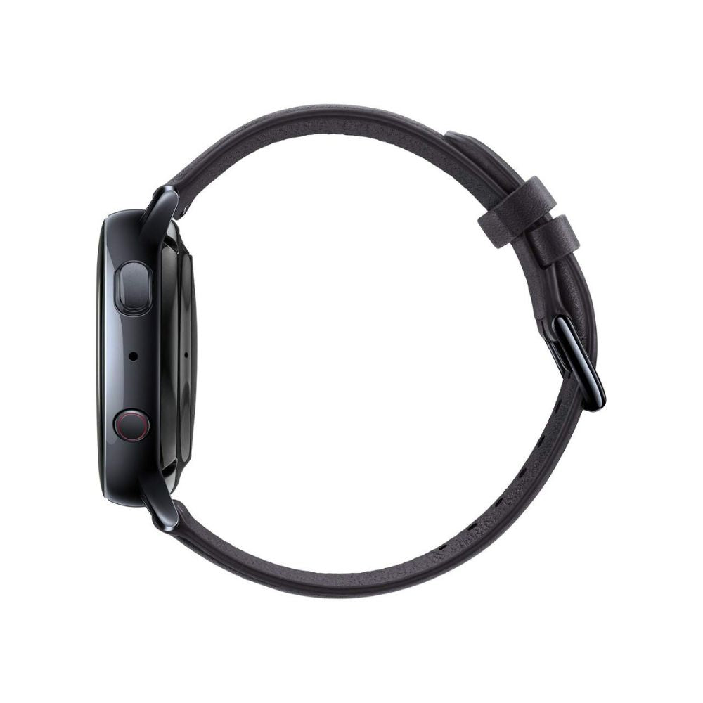 Samsung Galaxy Watch Active 2 SM-R835 40mm Stainless Steel Black Leather - LTE- SM-R835USKAXAR