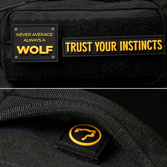 Yellow Backpack Mini Patch Kit