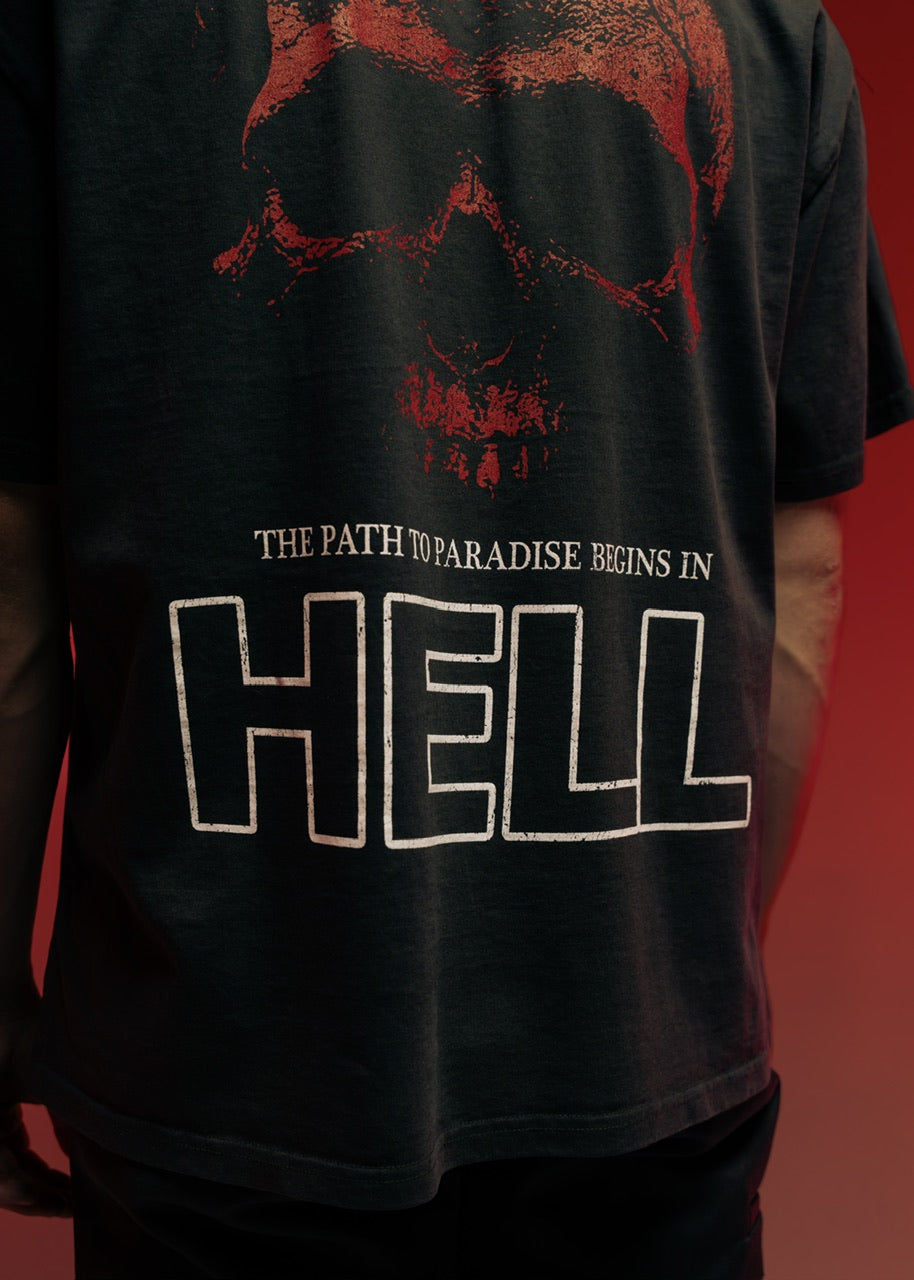 "Hellbound" Dante's Inferno Graphic T-Shirt