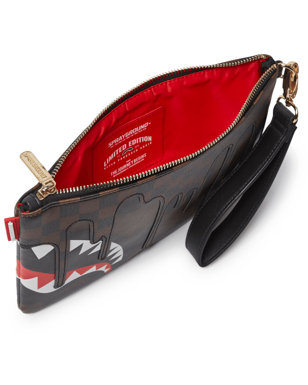 XTC SHARKS IN PARIS CROSSOVER CLUTCH