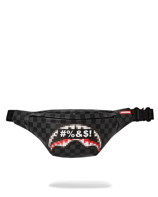 'WHAT THE BEEP' SHARK SAVVY CROSSBODY