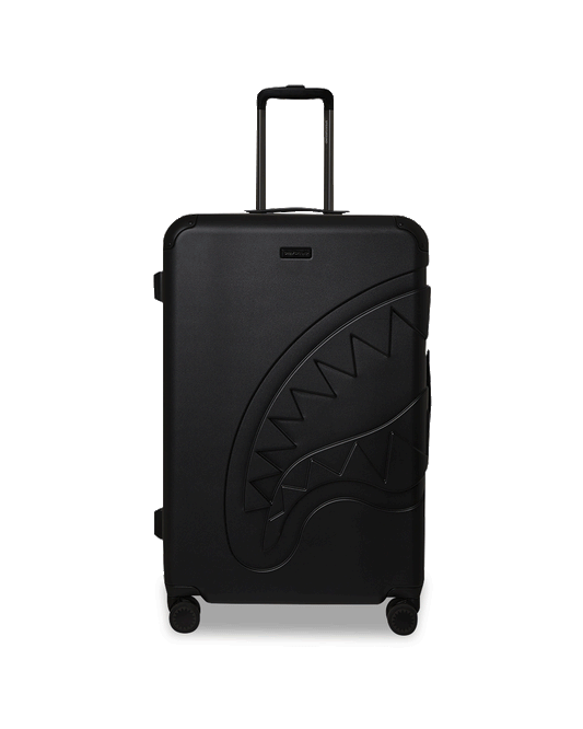 REALITY CHECK SHARKITECTURE FULL-SIZE JETBLACK LUGGAGE (GUNMETAL HARDWARE)