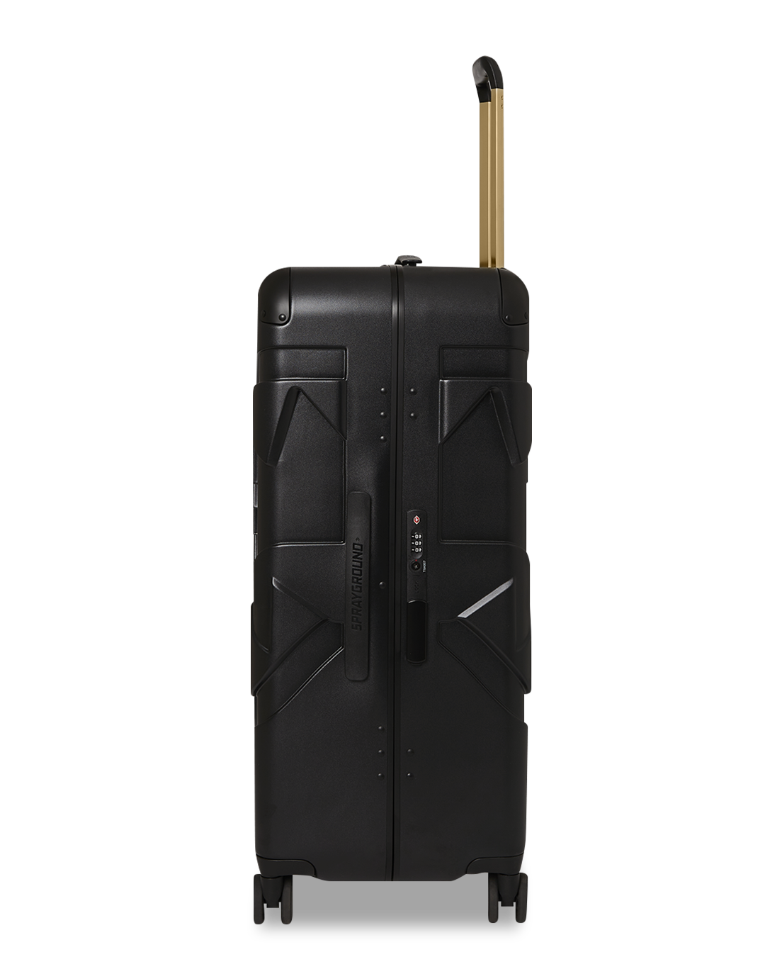 REALITY CHECK SHARKITECTURE FULL-SIZE JETBLACK LUGGAGE (GOLD HARDWARE)