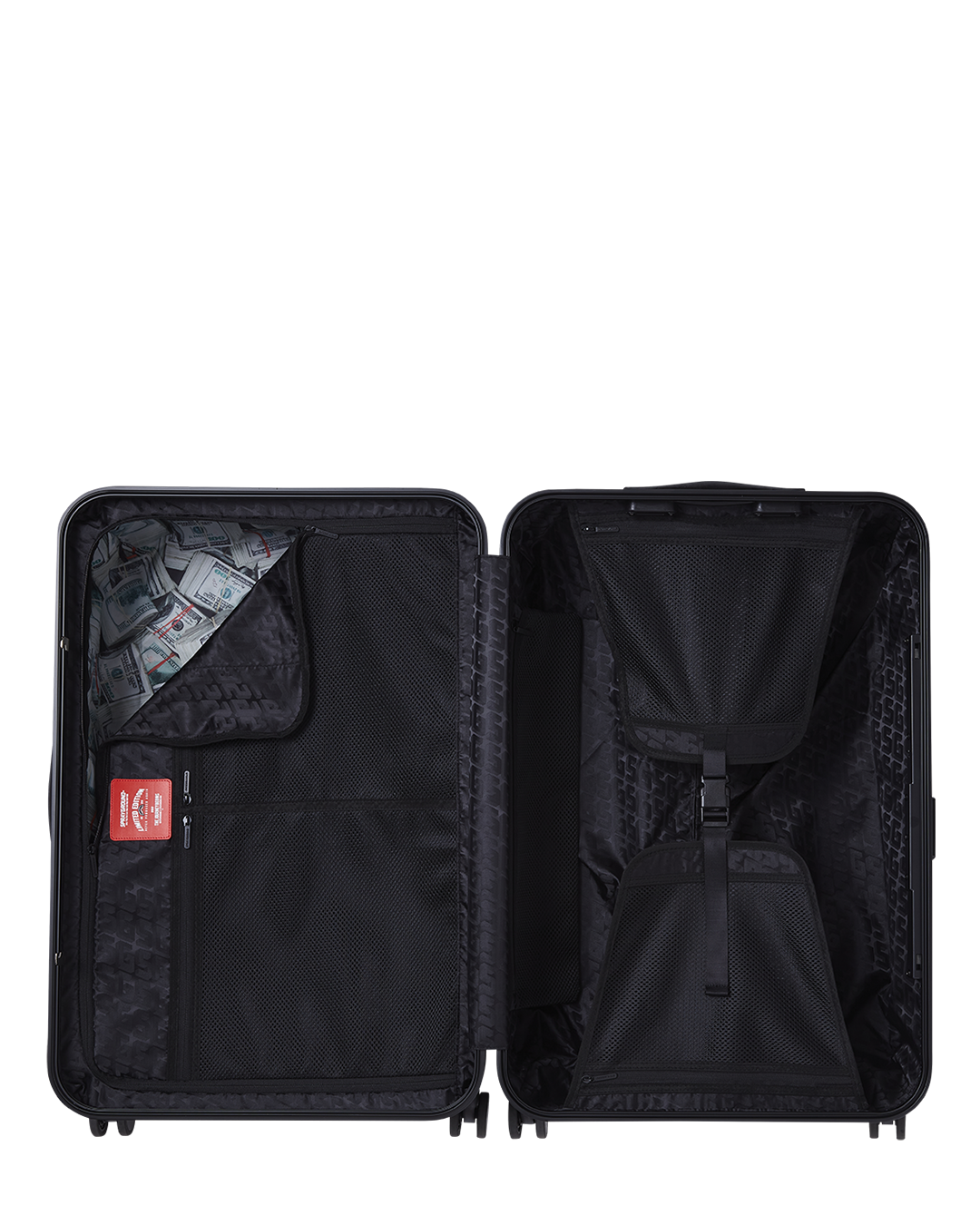 REALITY CHECK SHARKITECTURE FULL-SIZE JETBLACK LUGGAGE (GOLD HARDWARE)