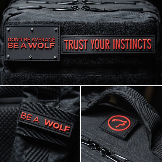 Red 25/35/45 Backpack Patch Kit