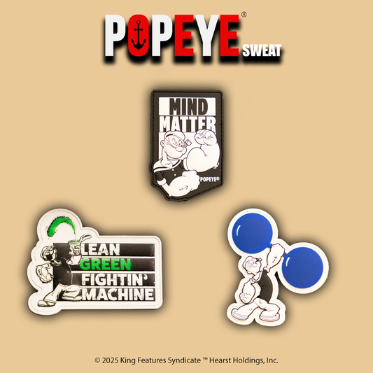 Popeye Sweat Patch Bundle #1
