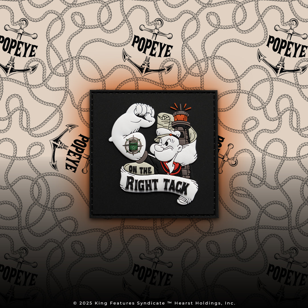 Popeye Sink or Swim Right Tack Patch