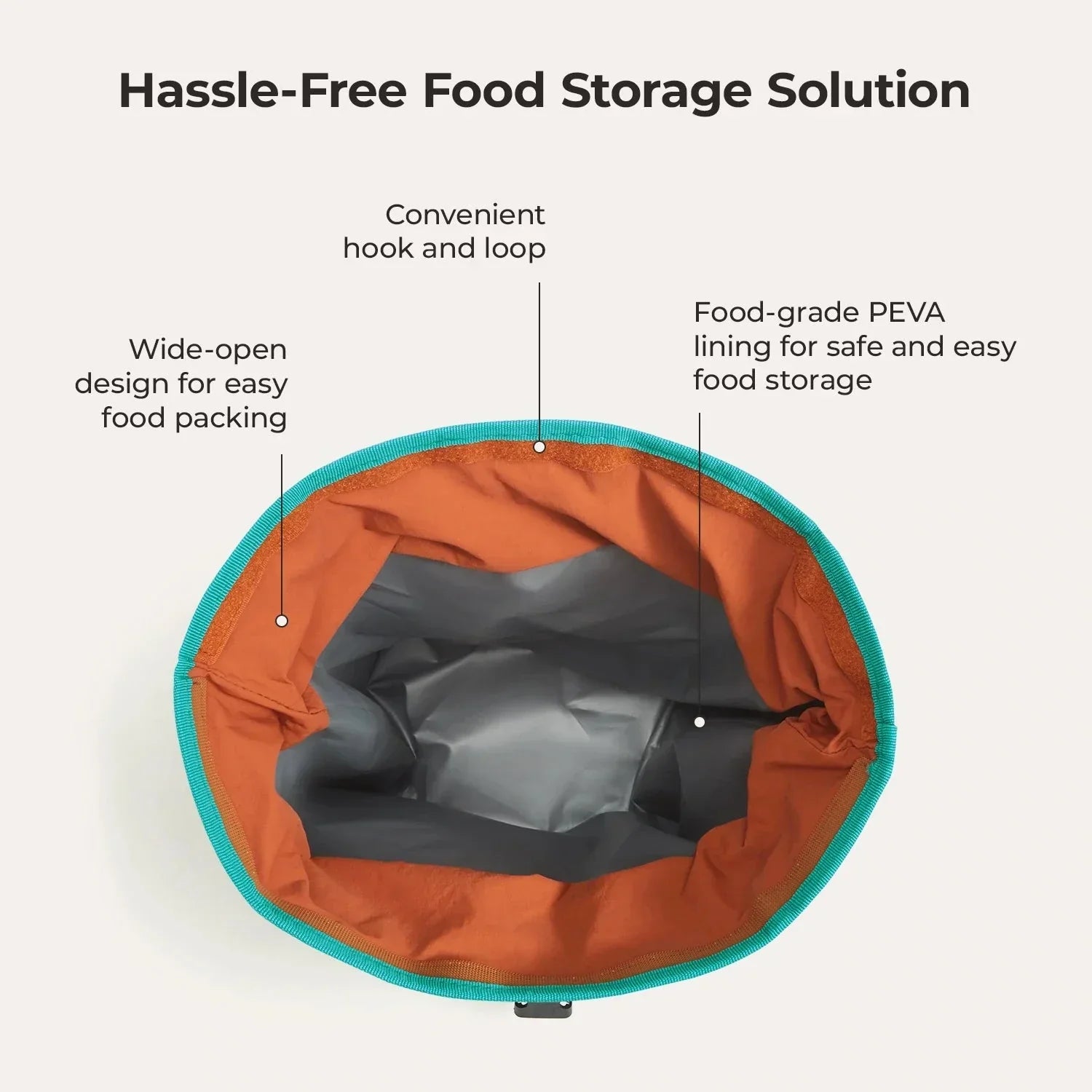 (FREE GIFT) Paz Roll Top Lunch Bag