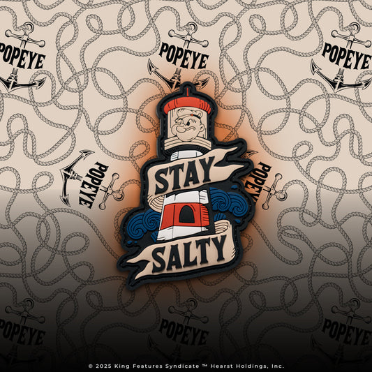 Popeye Sink or Swim Stay Salty Patch