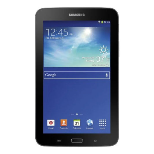 Samsung- Galaxy Tab 3 Lite - 7"" - 8GB - Dark Gray - SM-T110NYKAXAR