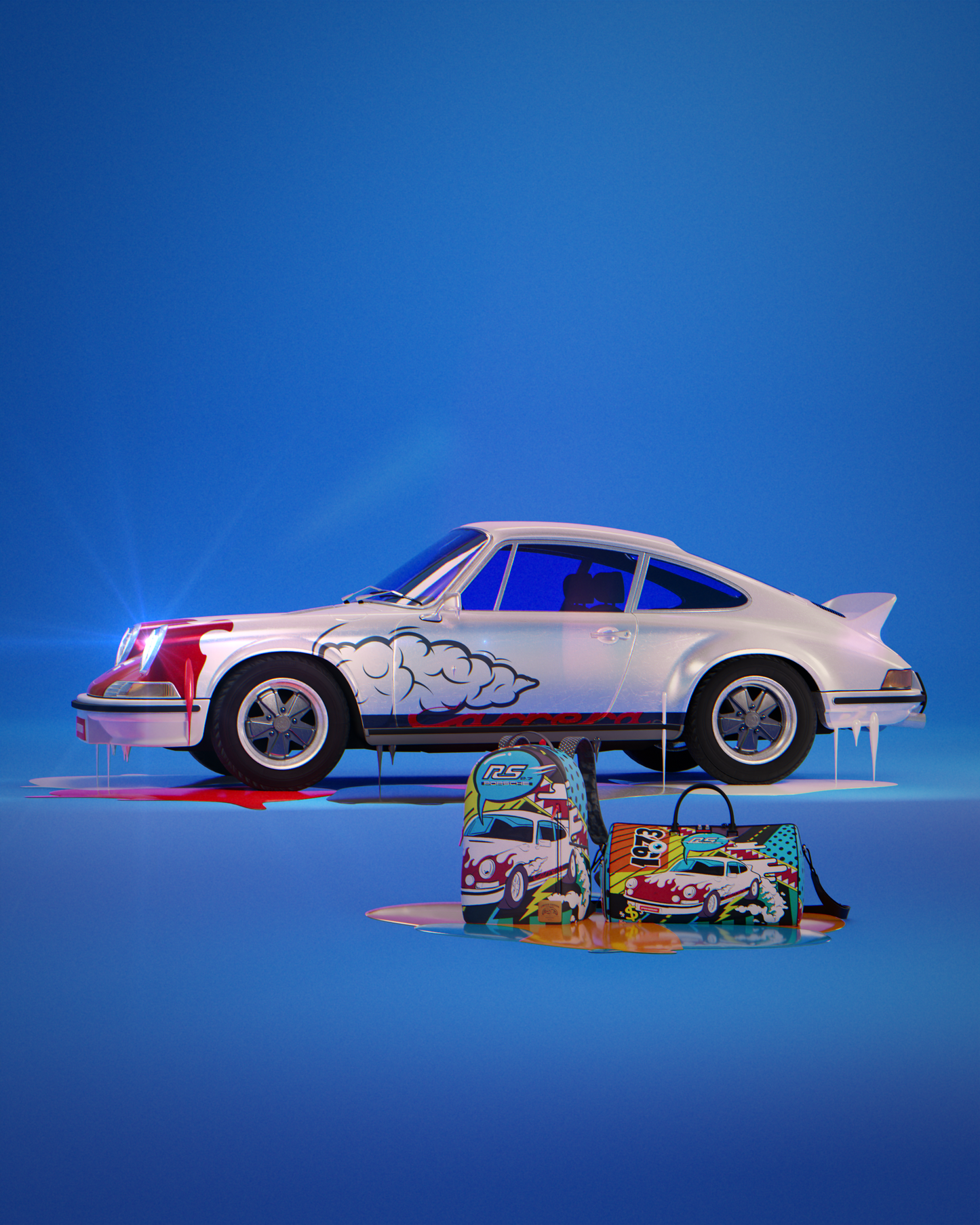 PORSCHE 1972 COLLAB DUFFLE (ONLY 1,911 UNITS MADE)