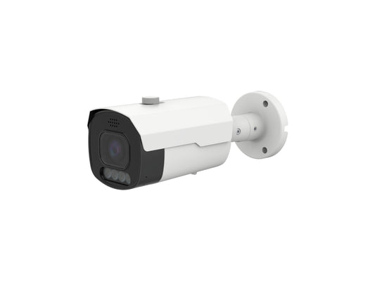 XP-8ALL-MZB: 8MP Motorized Zoom IP Bullet Camera w/Active Deterrence w/Full Color w/AI