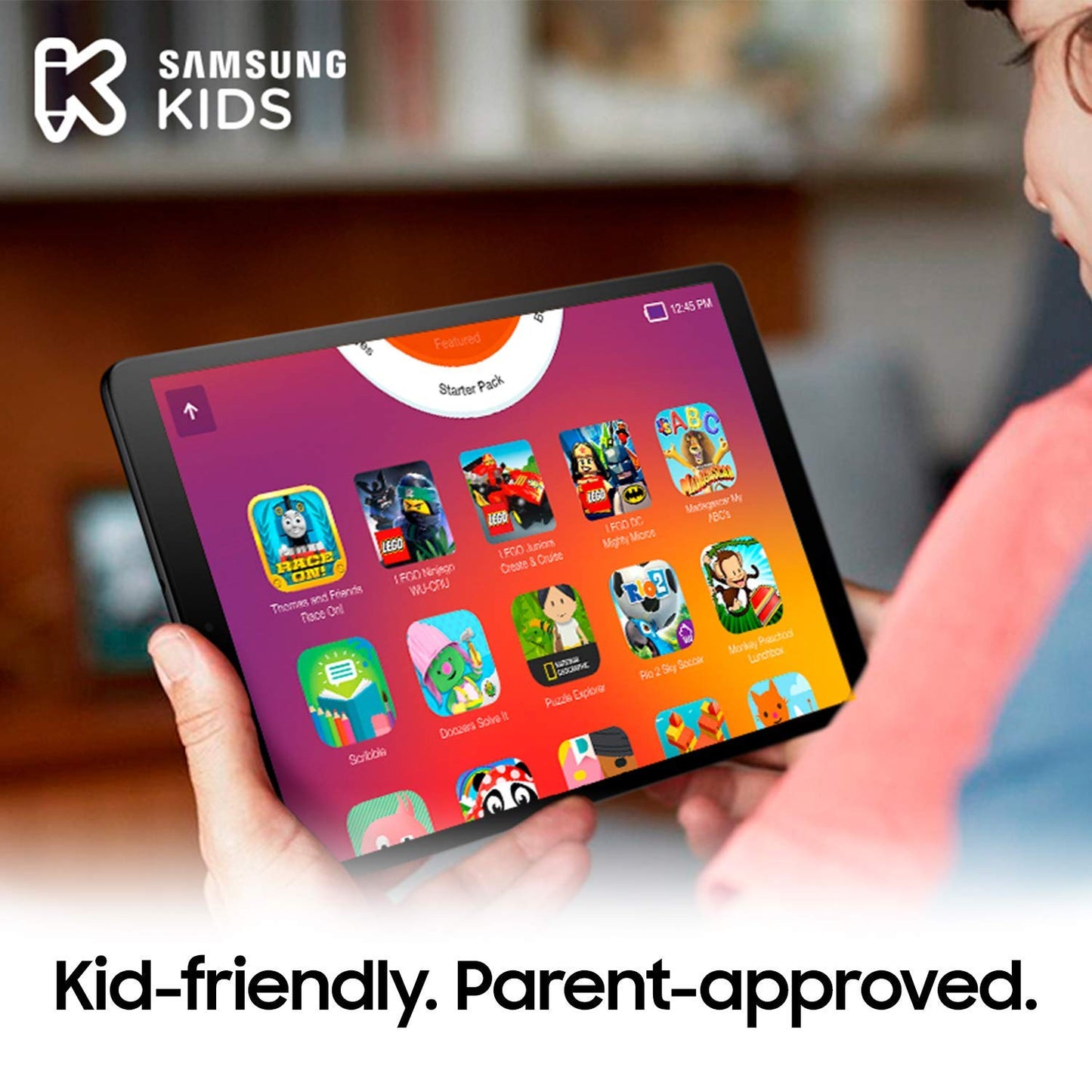 Samsung Galaxy Tab A 10.1 32 GB WiFi Tablet Black (2019) - SM-T510NZKAXAR