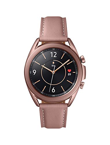 Samsung Galaxy Watch 3- 41mm Stainless Steel Case/ Leather Strap Mystic Bronze SM-R850NZDAXAR