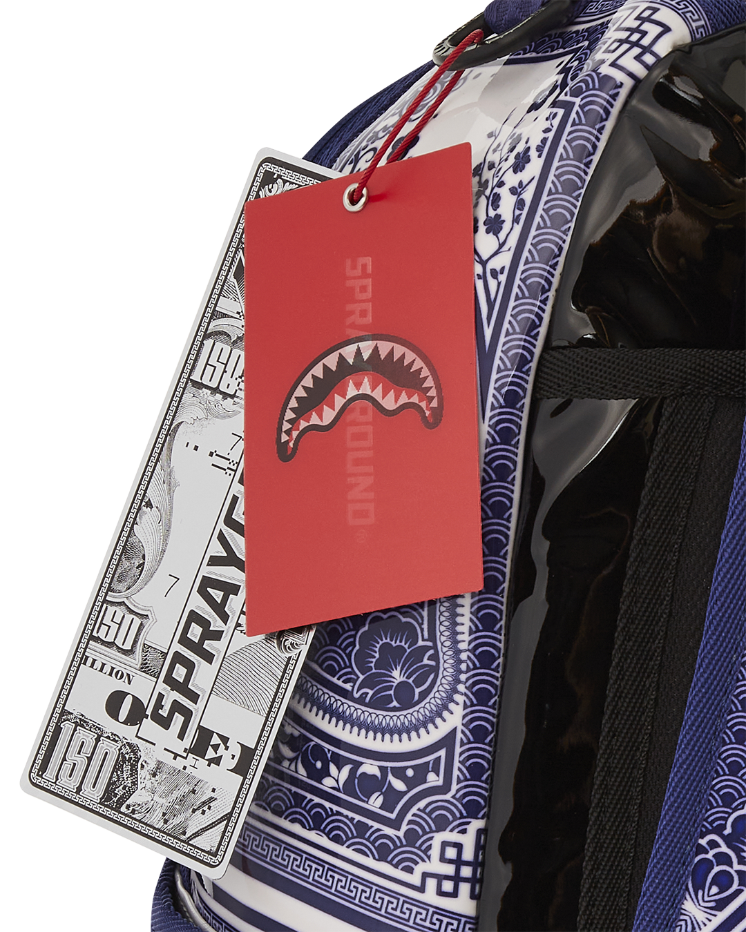 PORCELAIN TIGER PHOENIX SHARK BACKPACK