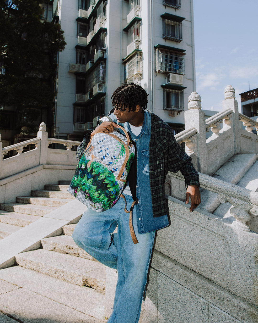 SECRET GARDEN SHARK BACKPACK