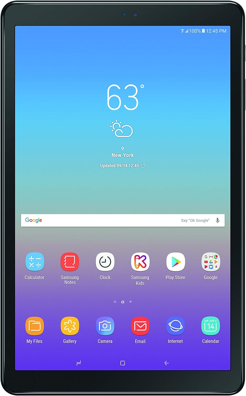Samsung Galaxy Tab A (2018), 10.5-inch, 32GB, (Wifi + LTE) (Unlocked) - Black (Used)