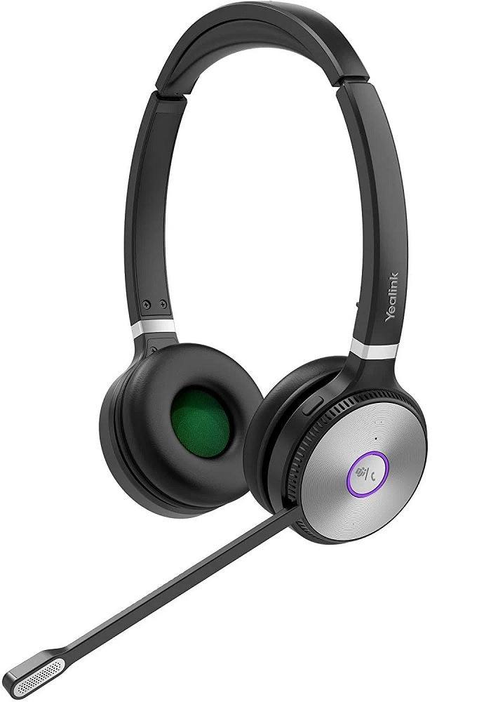 Yealink WH62 Dual UC DECT Wireless Headset with Microphone  - Black (New)