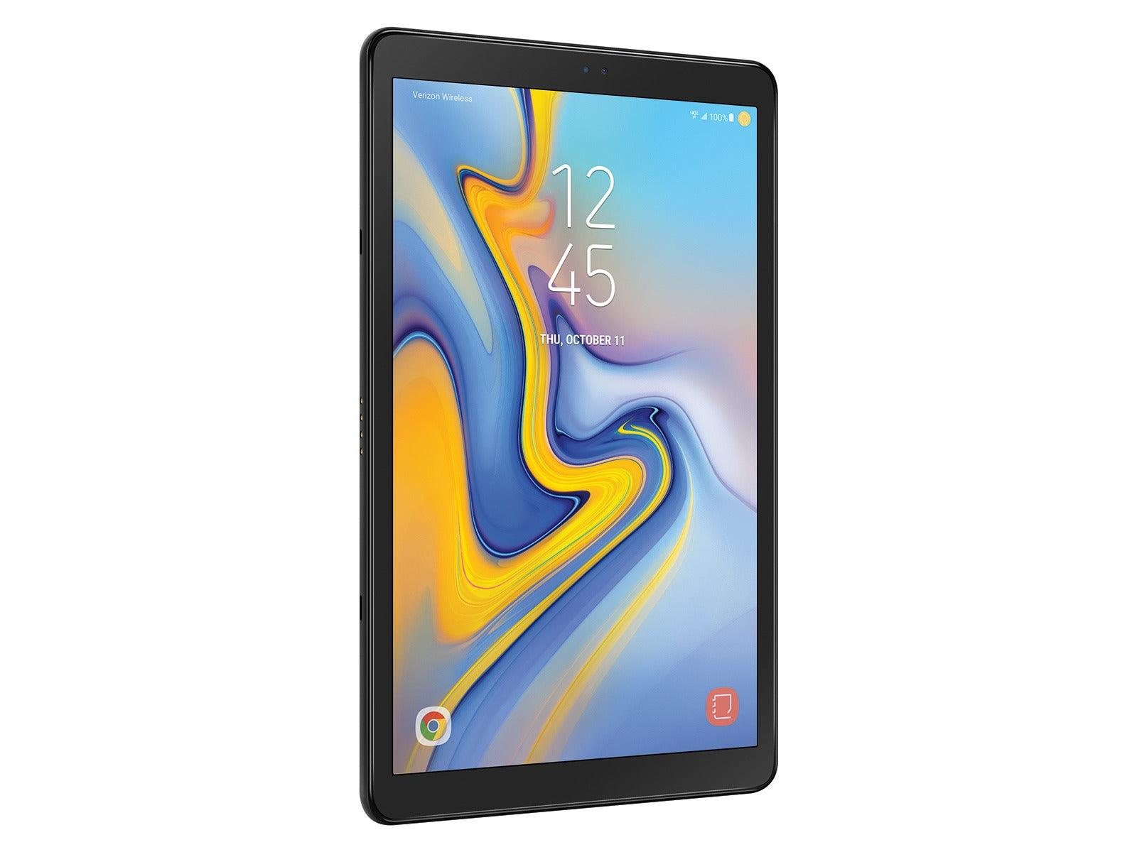 Samsung Galaxy Tab A (2018), 10.5-inch, 32GB, WIFI + Verizon - Black (Used)