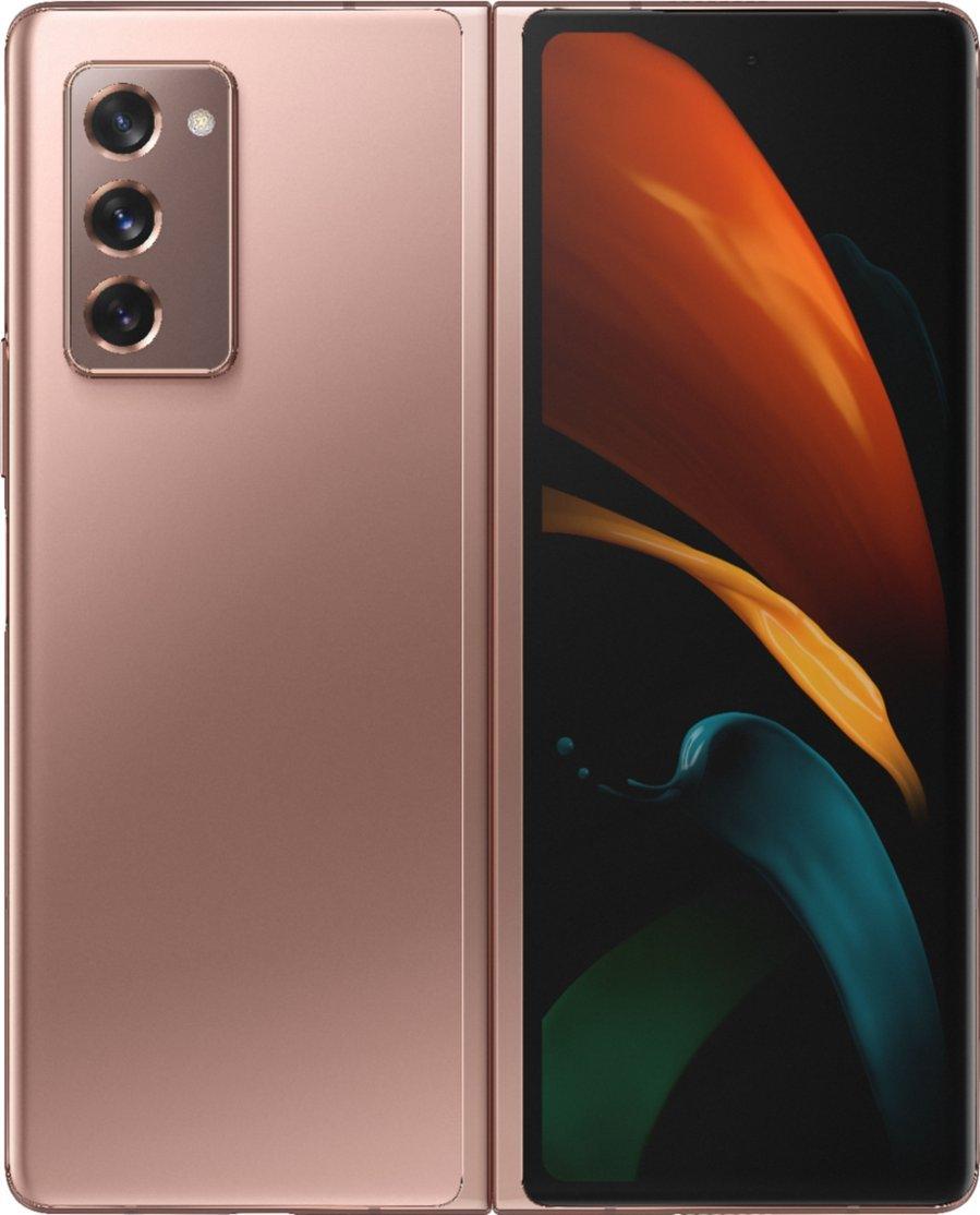 Samsung Galaxy Z Fold 2 - 256GB (Unlocked) - Mystic Bronze (Refurbished)